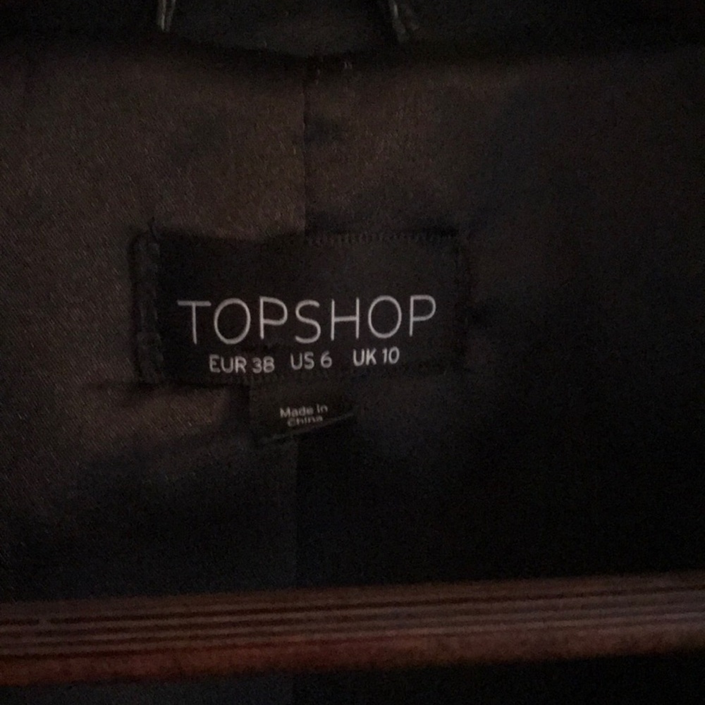 Top shop Naomi studded faux leather jacket - Picture 7 of 7